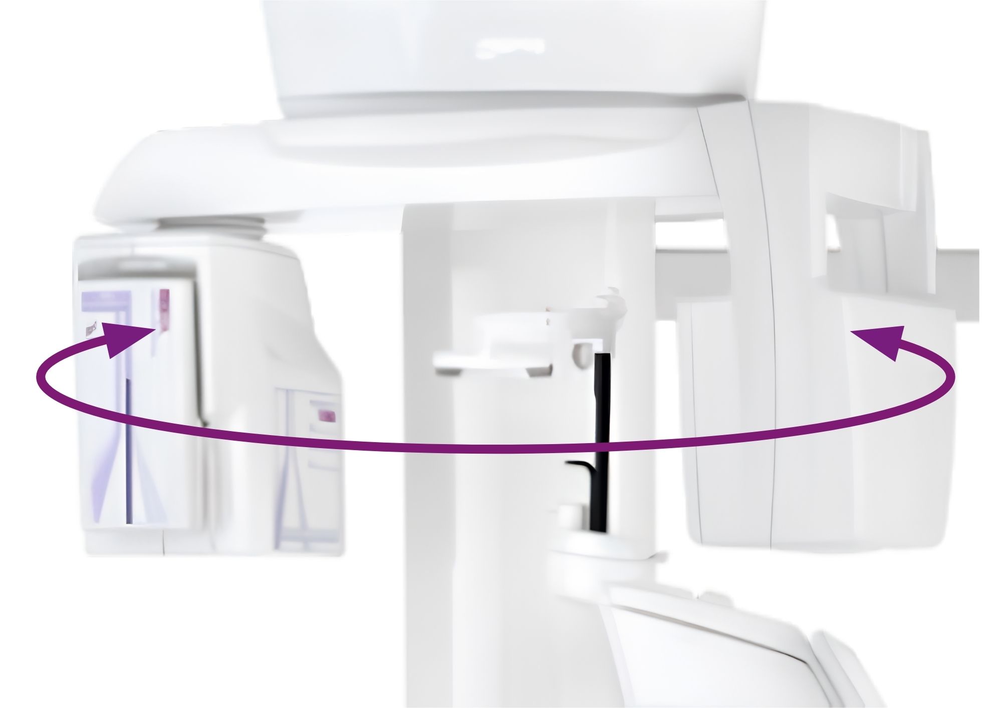 Quét CBCT 360 độ trên MyRay Hyperion X9 Pro giúp giảm artifact và tạo dữ liệu thể tích độ phân giải cao.