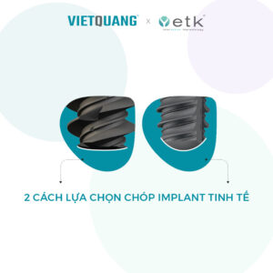 chóp implant ETK