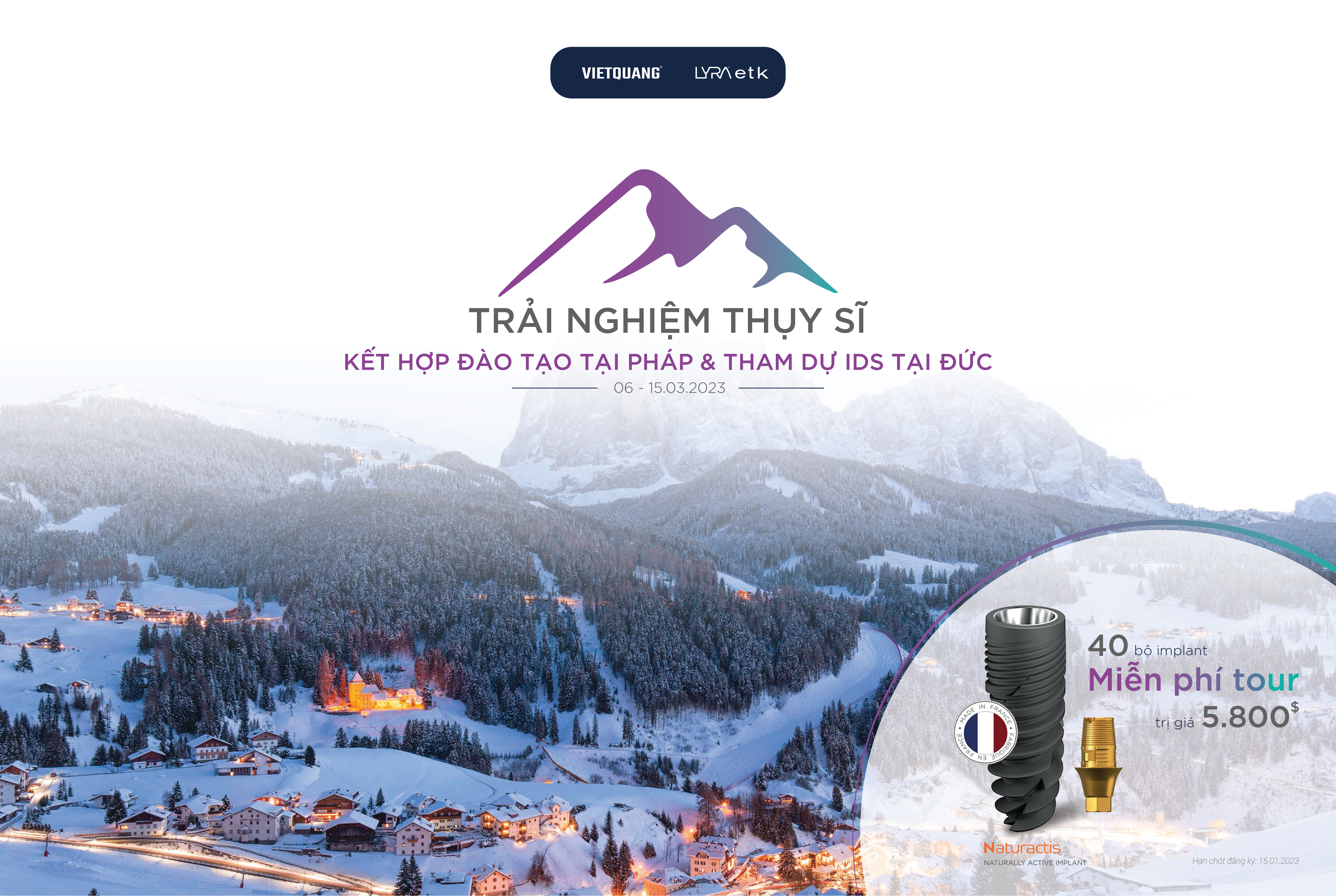 khám phá Thụy Sĩ