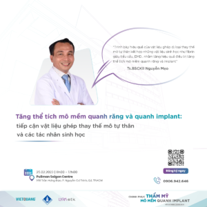 mô mềm quanh răng và quanh implant