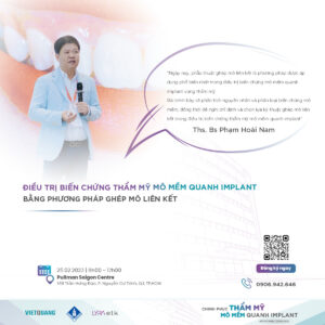 biến chứng mô mềm quanh implant