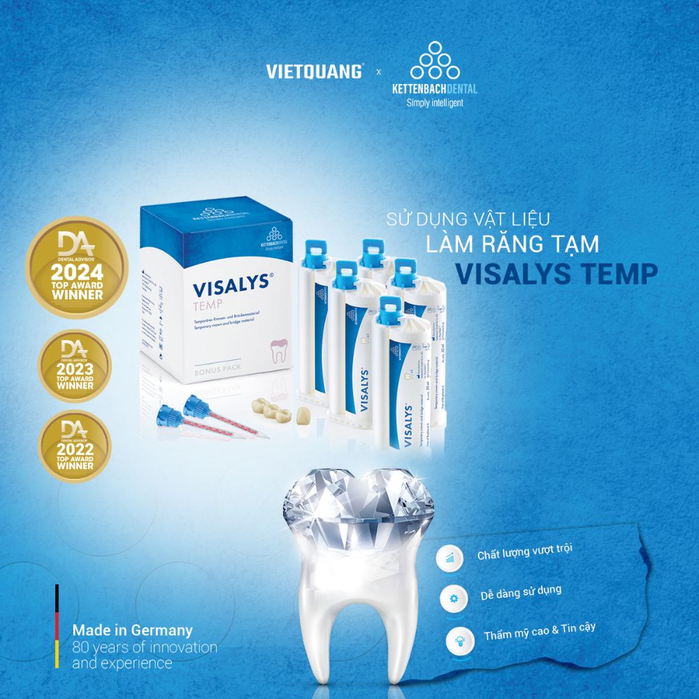 Vật liệu làm phục hình tạm thời Visalys® Temp