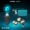 iPhysio Profile Designer 3-in-1 trong quy trình phục hình Implant