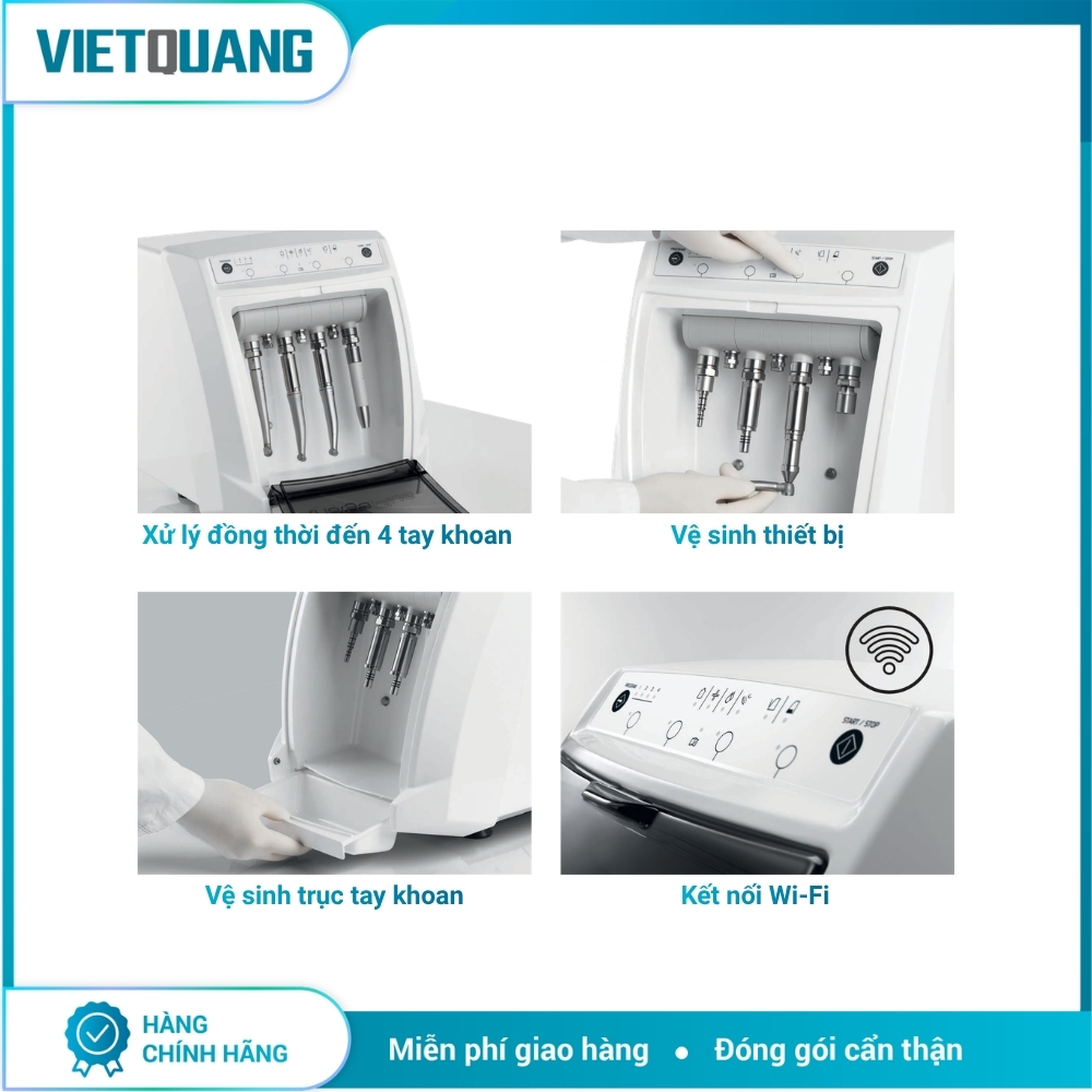 Máy tra dầu tay khoan Thalya Máy tra dầu tay khoan Thalya bảo dưỡng dụng cụ nha khoa