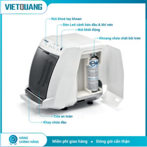Máy tra dầu tay khoan Thalya bảo dưỡng dụng cụ nha khoa