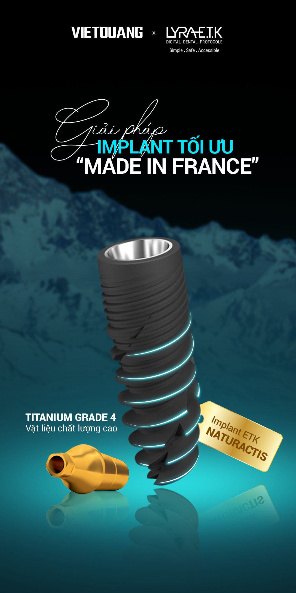 Implant ETK - Implant made in France