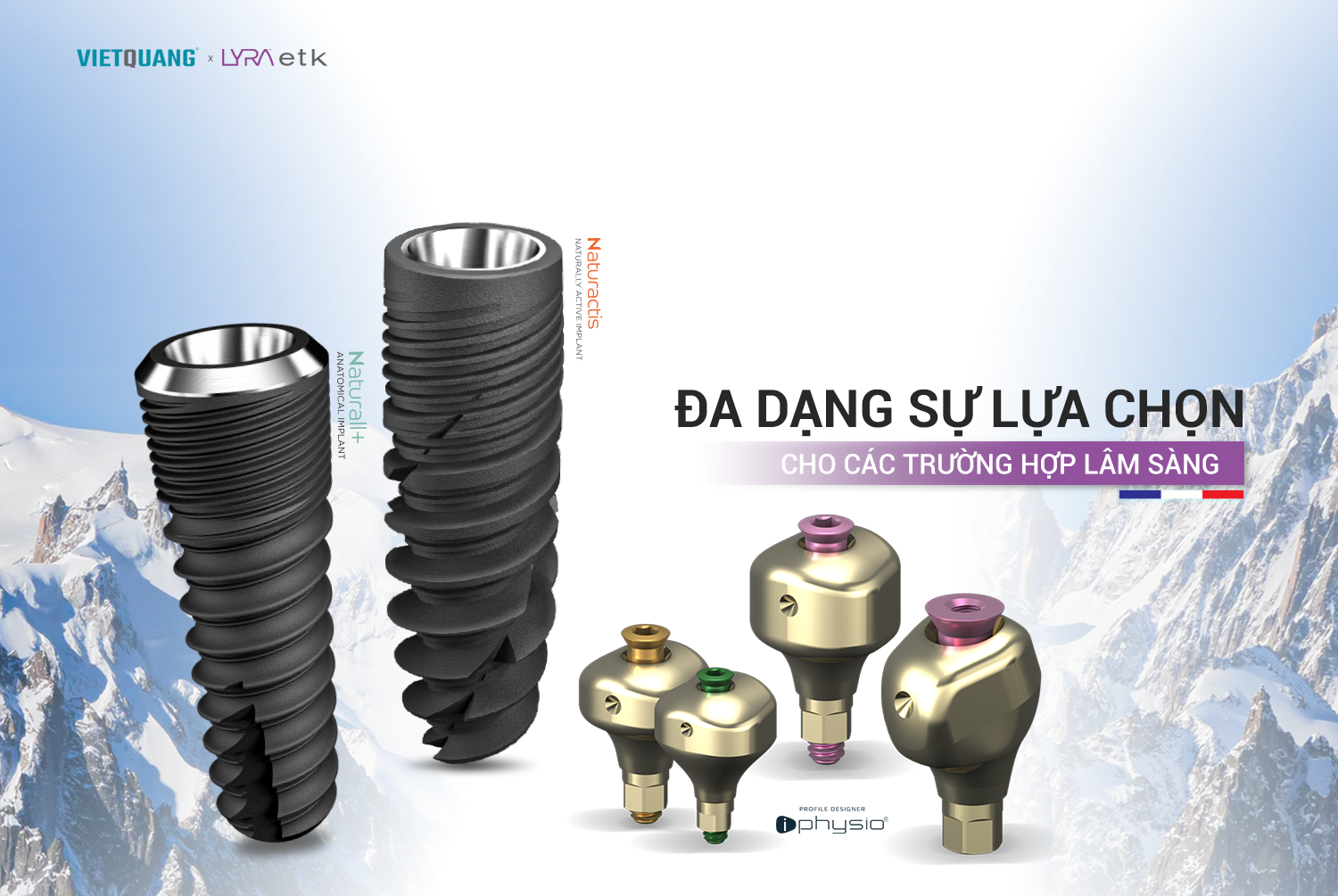 Bộ đôi iPhysio và Implant ETK mang đến giải pháp đồng bộ, giúp tinh gọn các bước thao tác