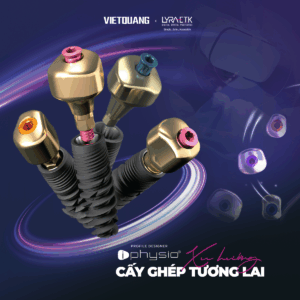 iPhysio là giải pháp tích hợp cả 3 chức năng từ Healing - Impression - Phục hình tạm