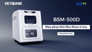 BSM-500D - MÁY PHAY NHA KHOA 5 TRỤC MẠNH MẼ