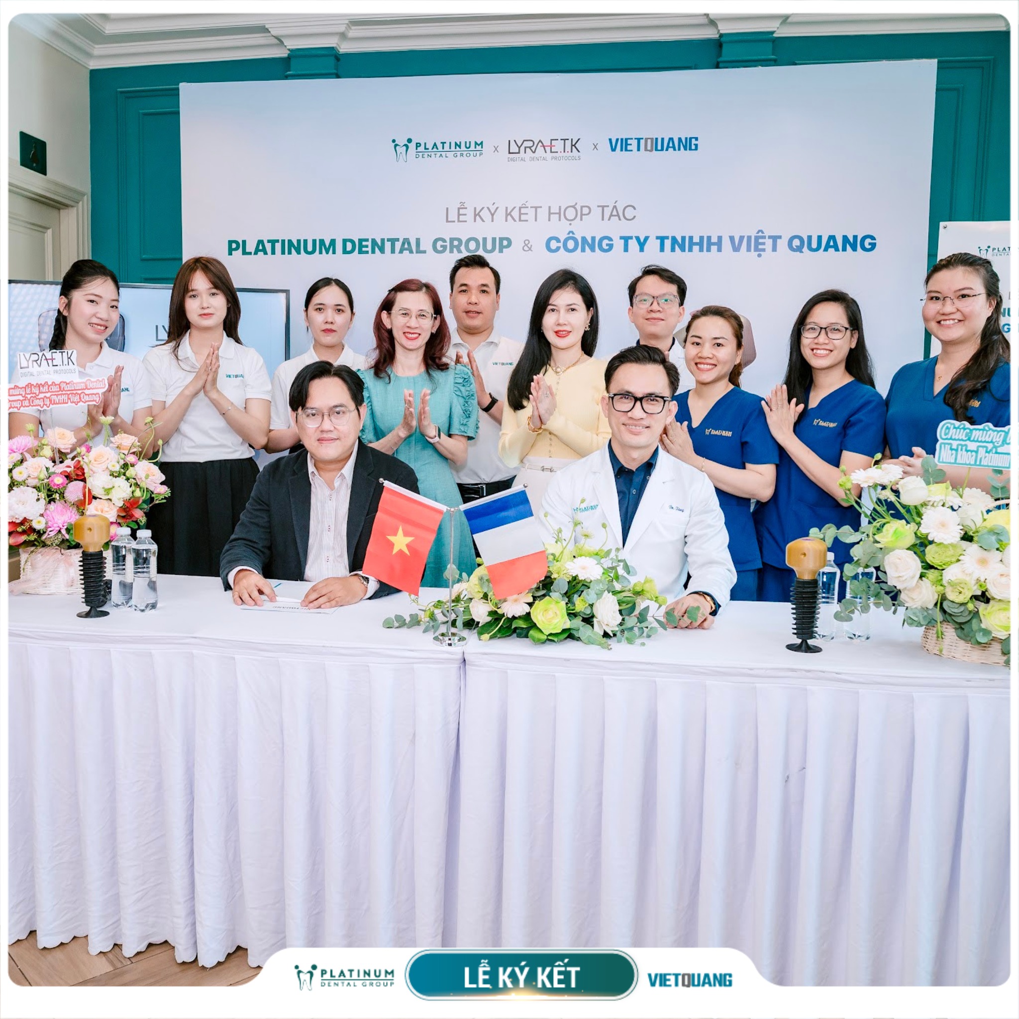 Lễ ký kết hợp tác bàn giap Implant Ibone ETK