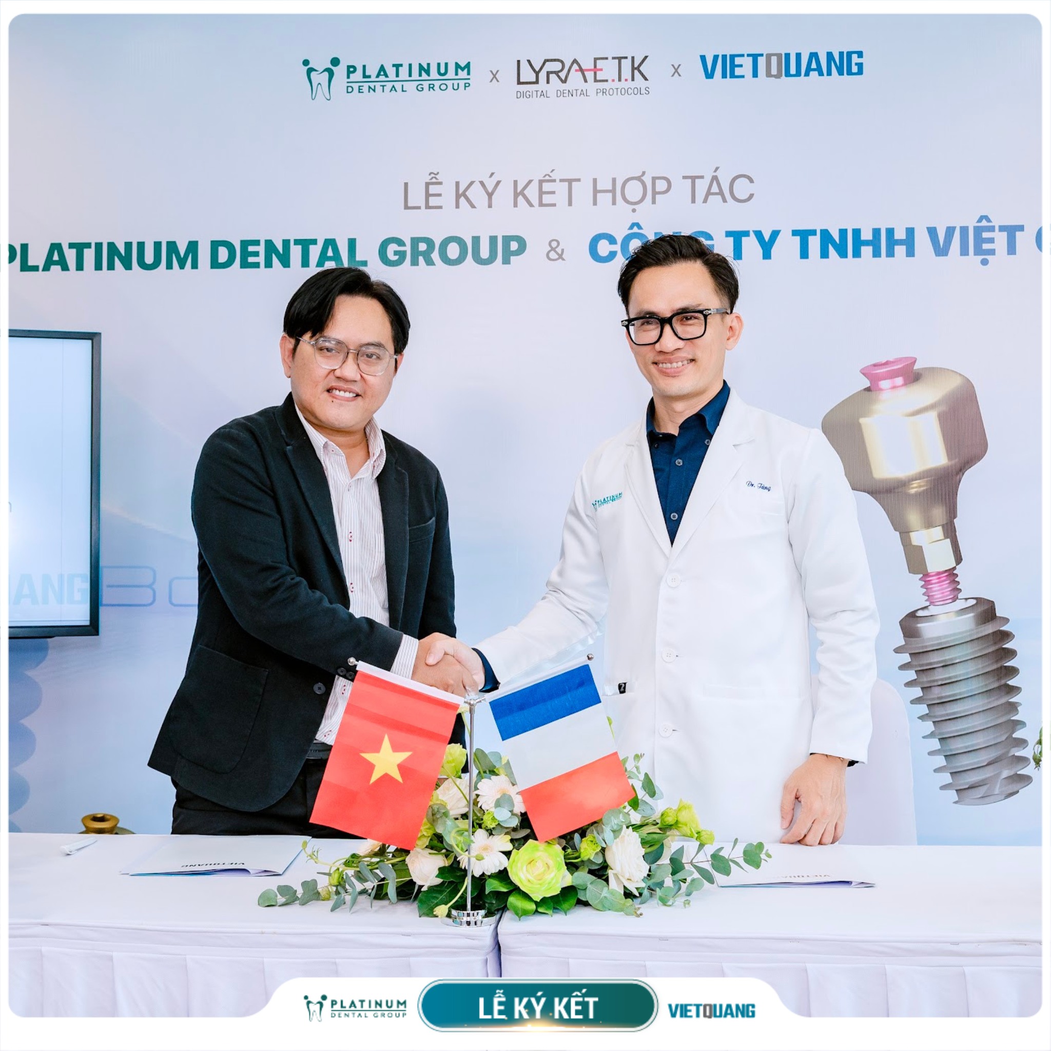 Triển khai hệ thống iBone Implant System đến từ thương hiệu LyraETK (Pháp)