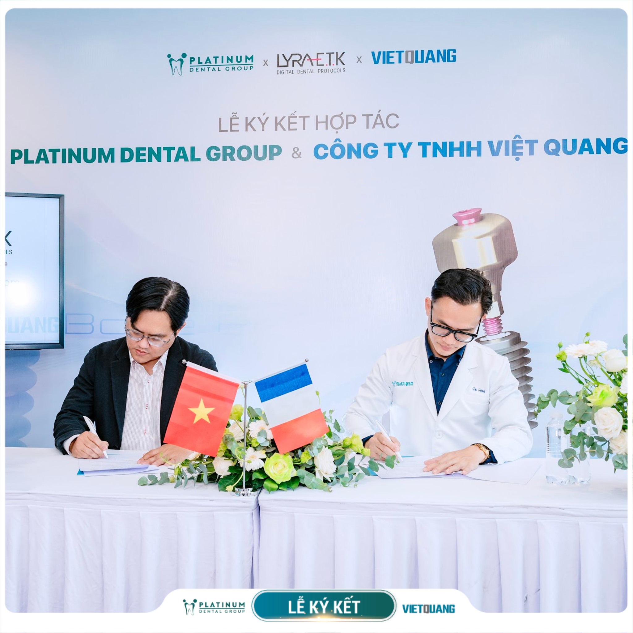 triển khai hệ thống iBone Implant System đến từ thương hiệu LyraETK (Pháp)