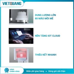 Lò nung kết Zirconia BSM-FM30 chính hãng Besmile với thiết kế buồng nung 2 tầng công suất lớn, tích hợp công nghệ IoT chuyên dụng cho phục hình nha khoa CAD/CAM.