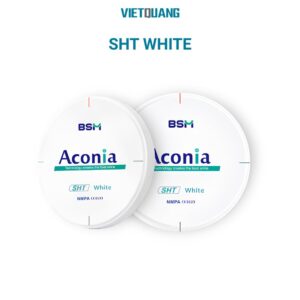 Aconia SHT White – phôi zirconia đa lớp cho phục hình Full Contour