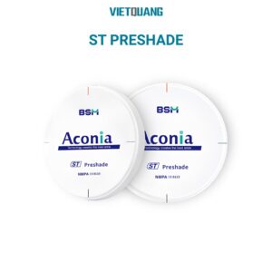 Phôi zirconia đa lớp Aconia ST Preshade 1.000–1.200 MPa