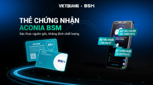 Thẻ chứng nhận Aconia BSM giúp xác thực nguồn gốc zirconia chính hãng bằng mã QR, đạt tiêu chuẩn FDA Hoa Kỳ, ISO 13485:2016 và chứng nhận CE.
