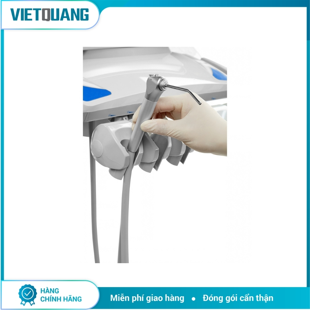 Ghế nha khoa RUNTour Maple 62D – Thiết kế Down-Mounted Ghế nha khoa RUNTour Maple 62D cấu hình tay dụng cụ phía dưới